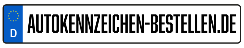 Autokennzeichen sofort heute online und super preiswert bestellen